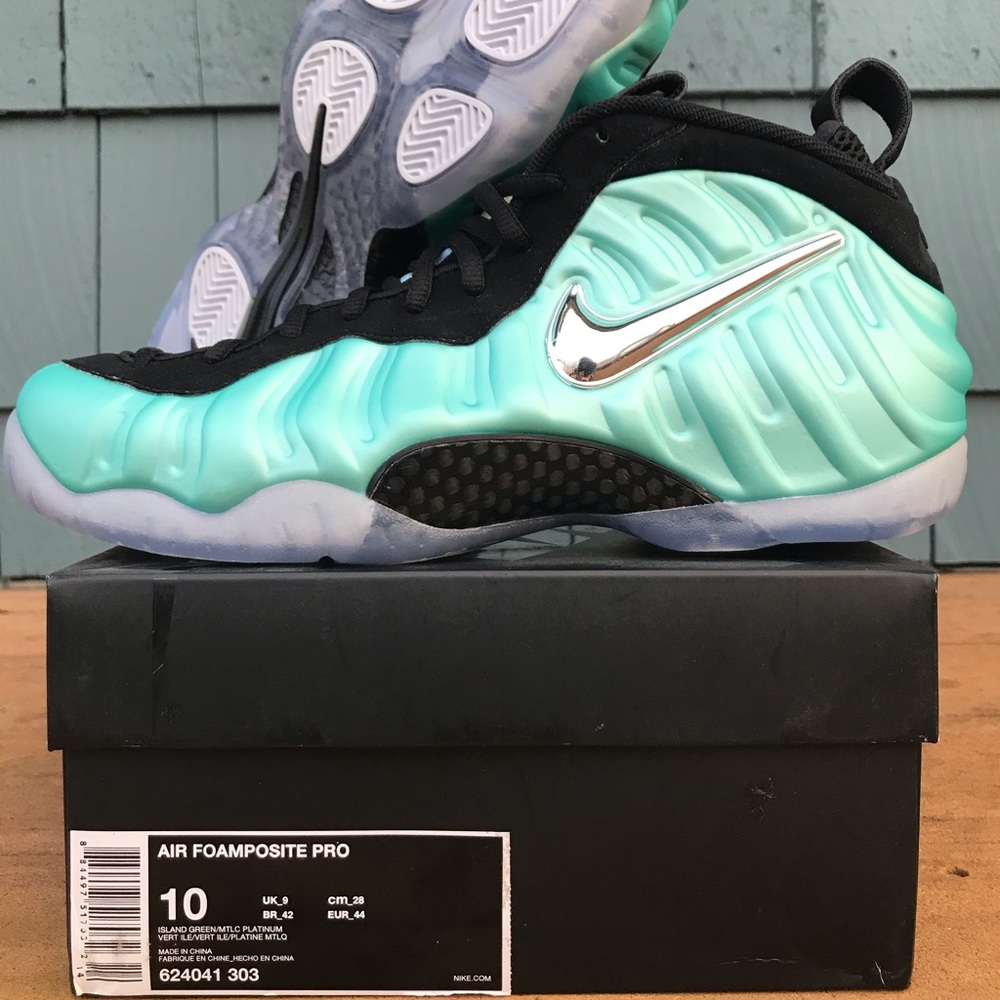 Nike Air Foamposite Pro “Island Green”
